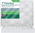 Filterbuy 12x18x4 MERV 13 Pleated HVAC AC Furnace Air Filters (2-Pack)