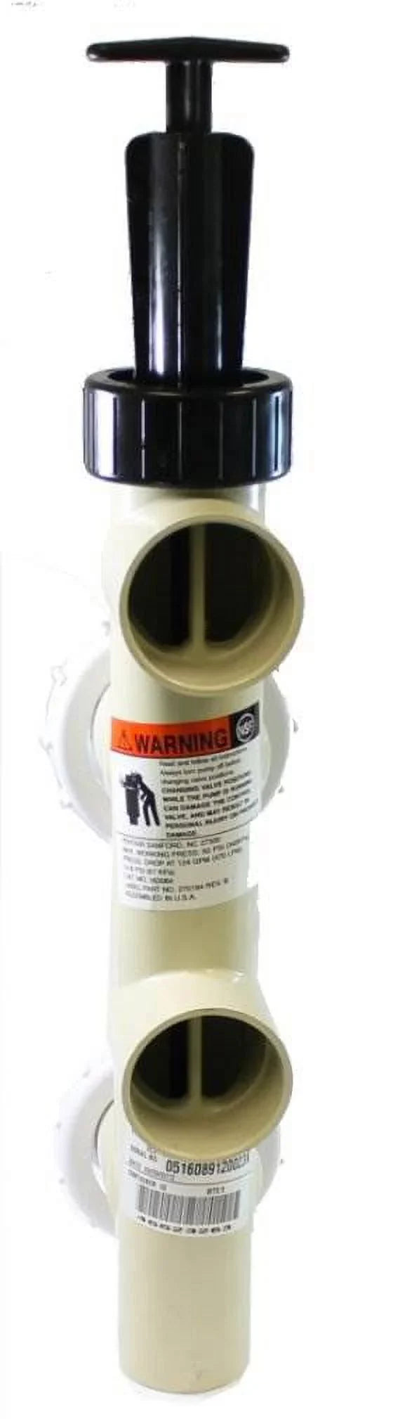 Pentair 263064 2 Inch PVC Slide Pump Backwash Valve for Side Mount Sand/DE Filters