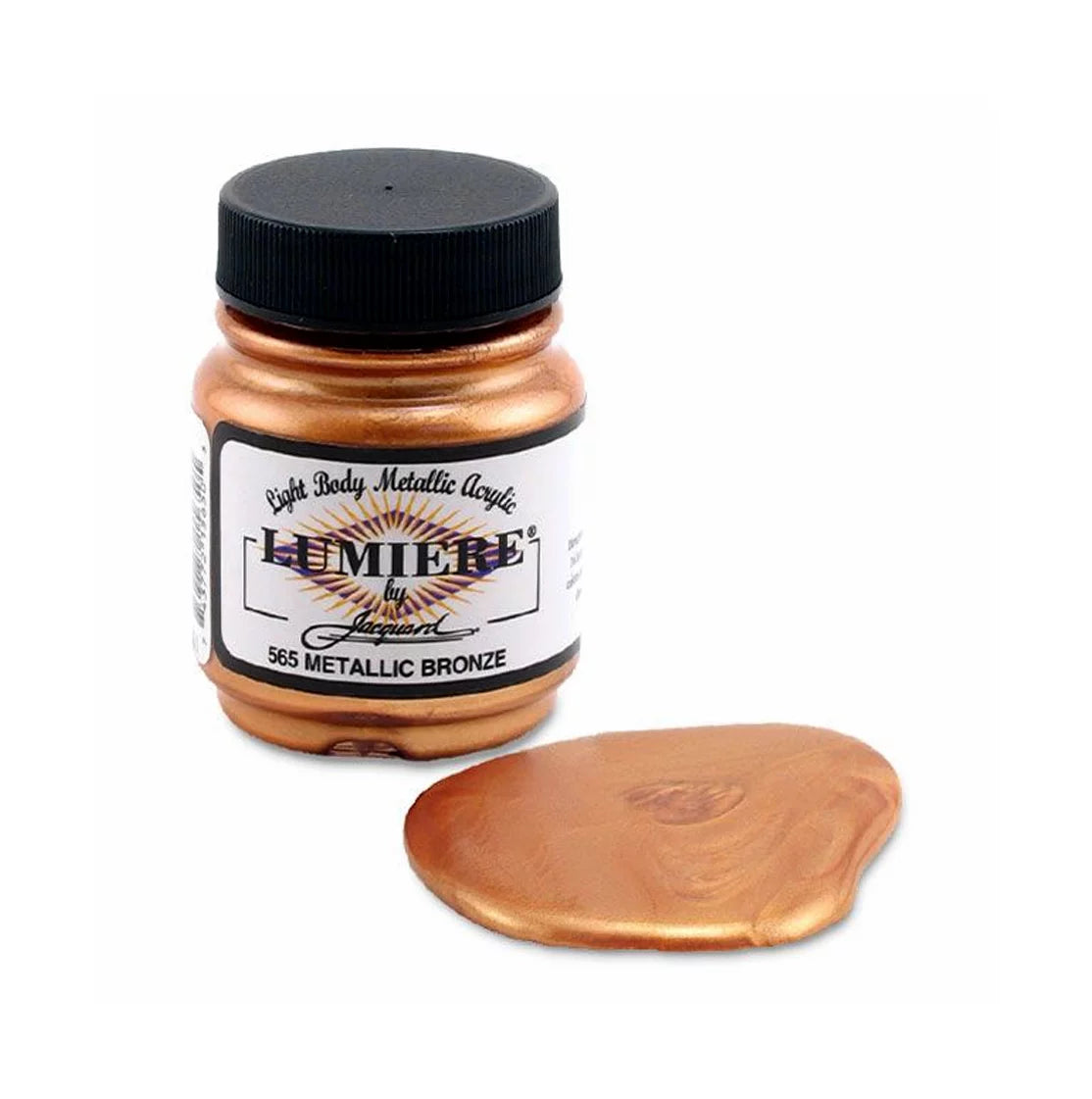 Jacquard Lumiere-Light Body Metallic Acrylic, Set of 6, 2.25 oz.