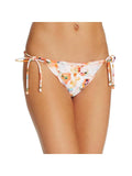 Shoshanna Gentlemen Lattice Tie Side Ruffled Swim Bottom Separates