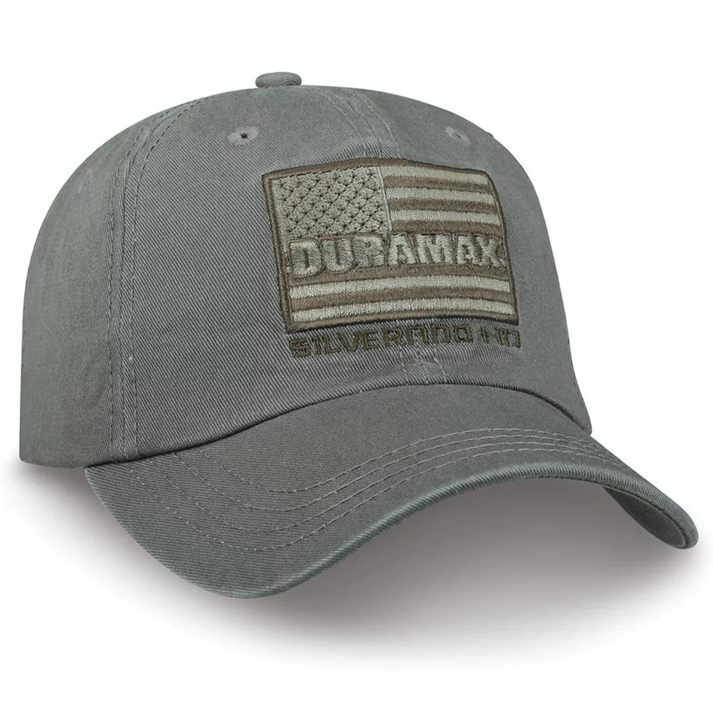 Chevrolet Silverado HD Duramax Olive Green Cotton Hat