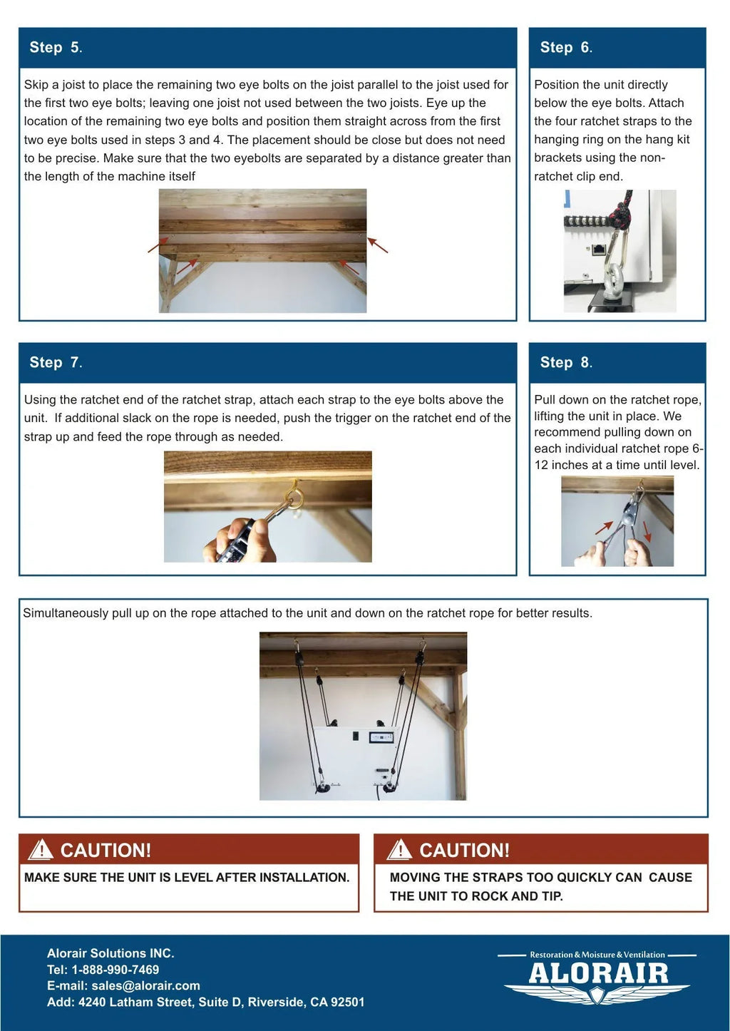 ALORAIR Hanging Kits,Apply to Sentinel HD55,HDi90,HD90,HDi100,HDi120, Storm LGR Extreme